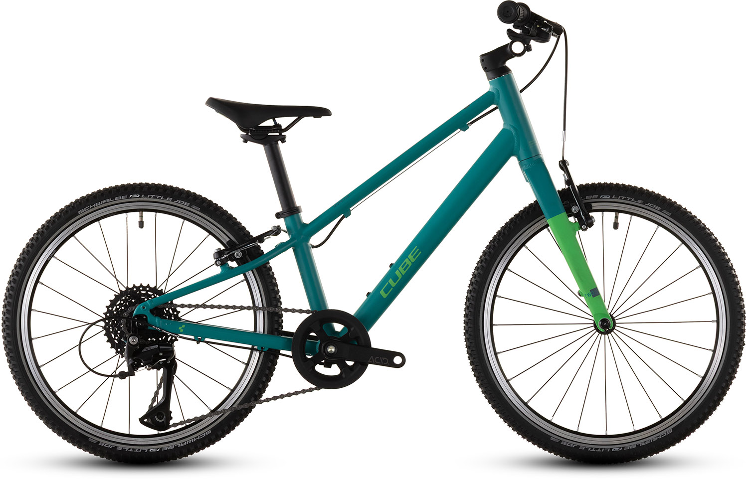 Cube Numove 200 2026 Børnecykel i Seagreen N Green