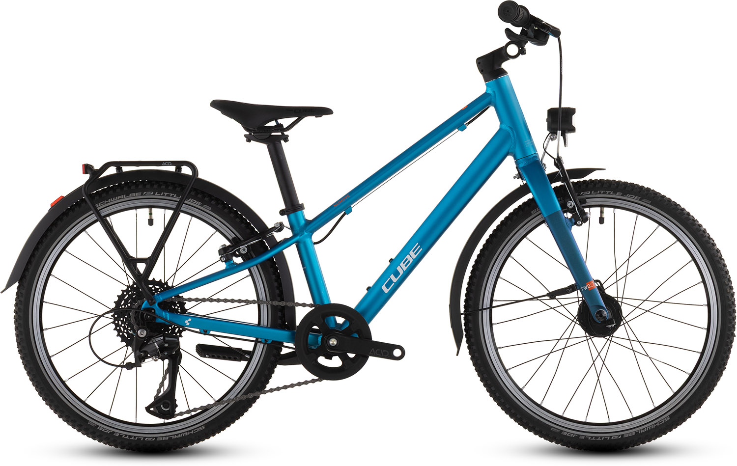 Cube Numove 200 FE Børnecykel 2026 - Topasblue/Nebula