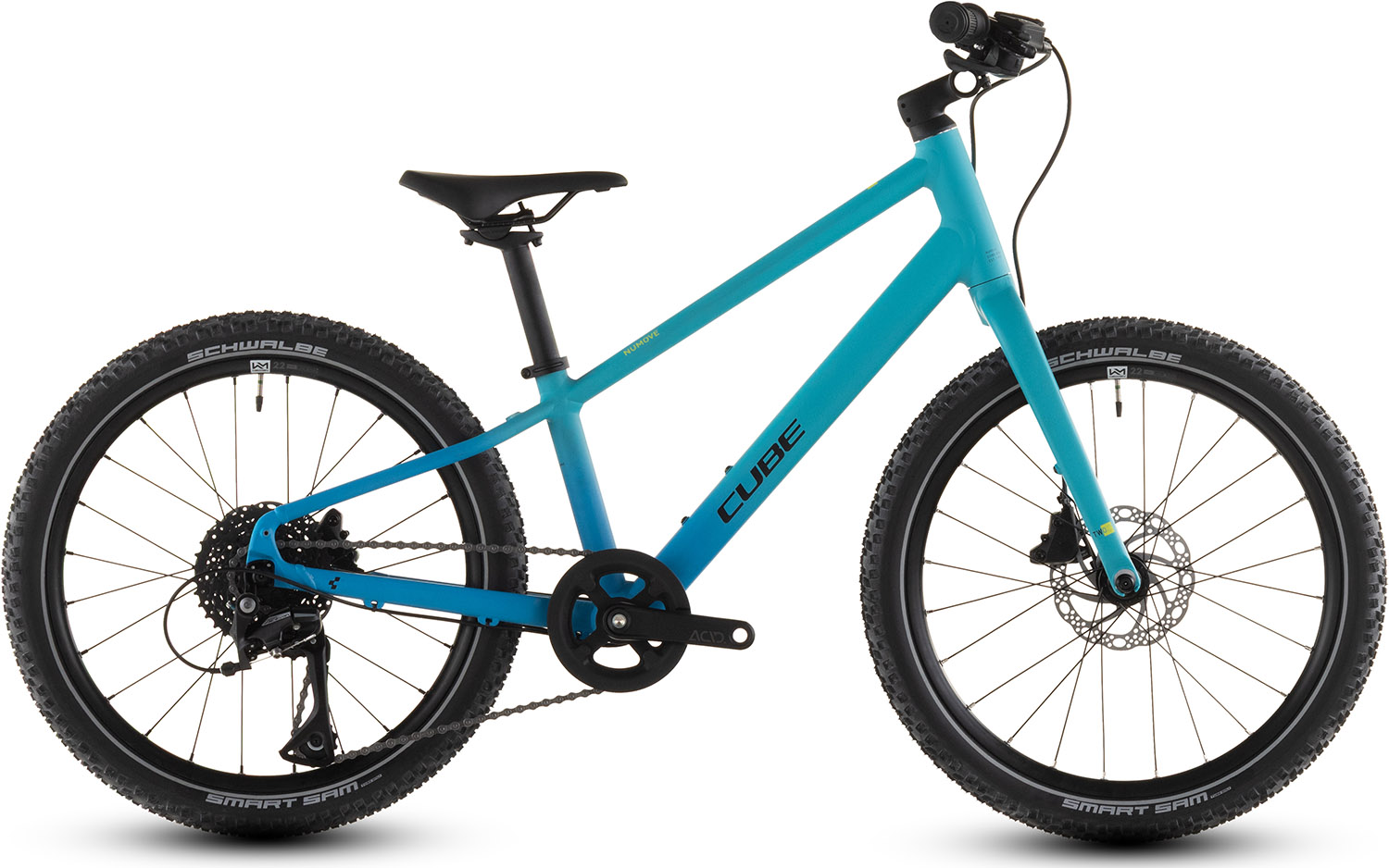 Cube Numove 200 Disc 2026 - Børnecykel i Pacificblue