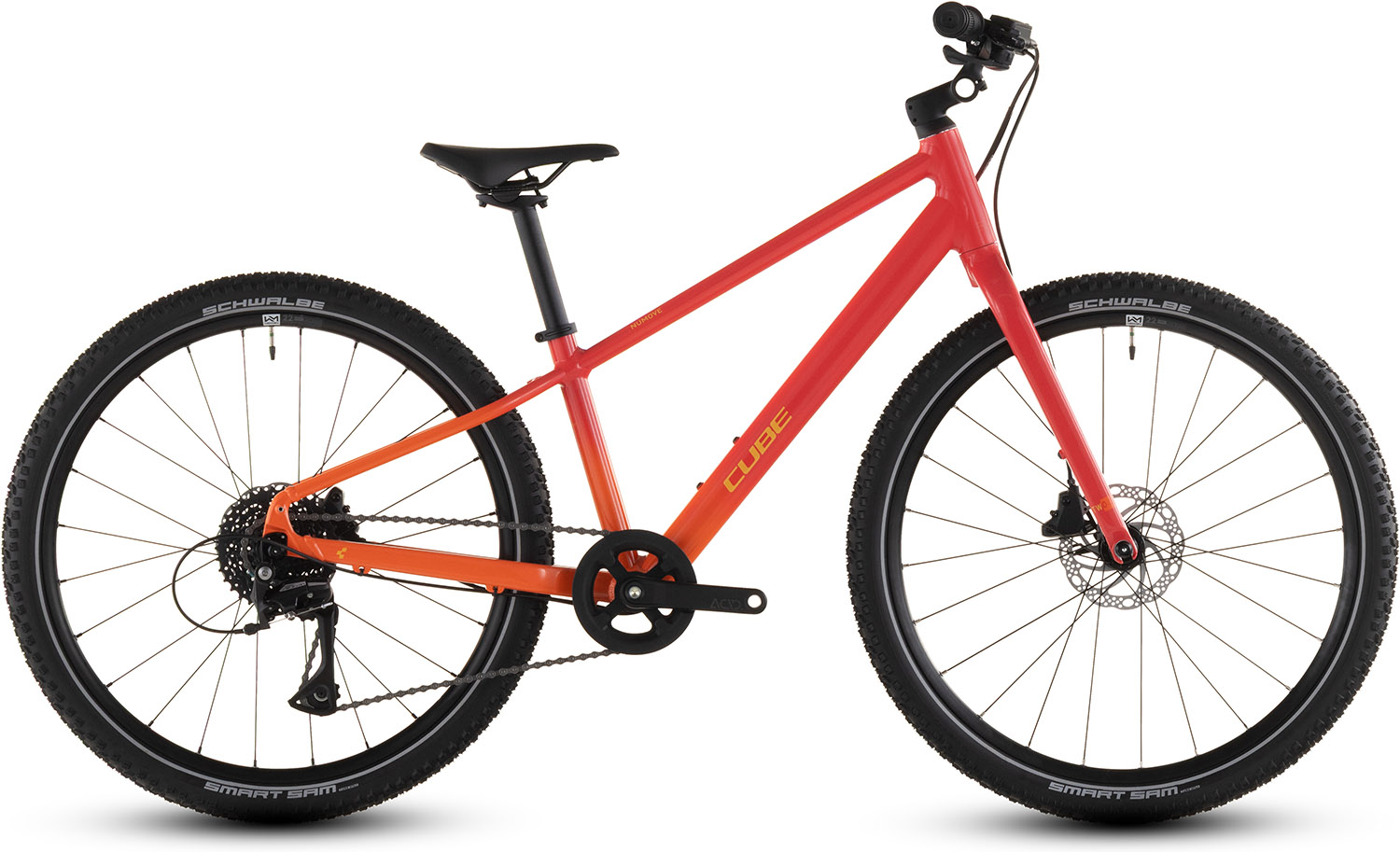 Cube Numove 240 Disc 2026 - Børnecykel i Redrose N Peach