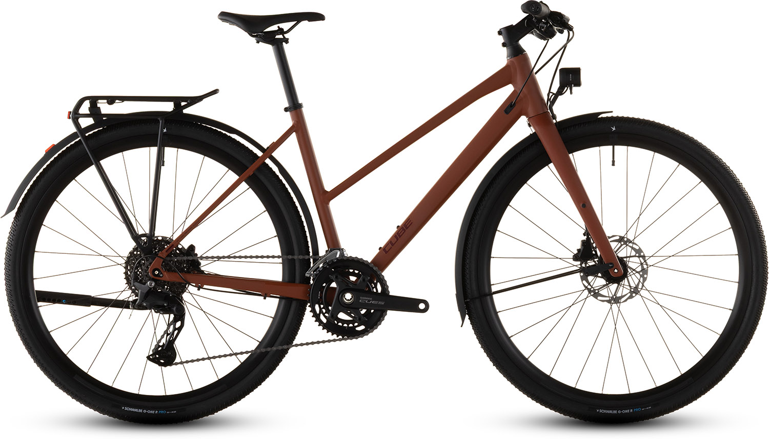 Cube Nulane Race Fe 2026 - Amber og Sort Cykeltilbud