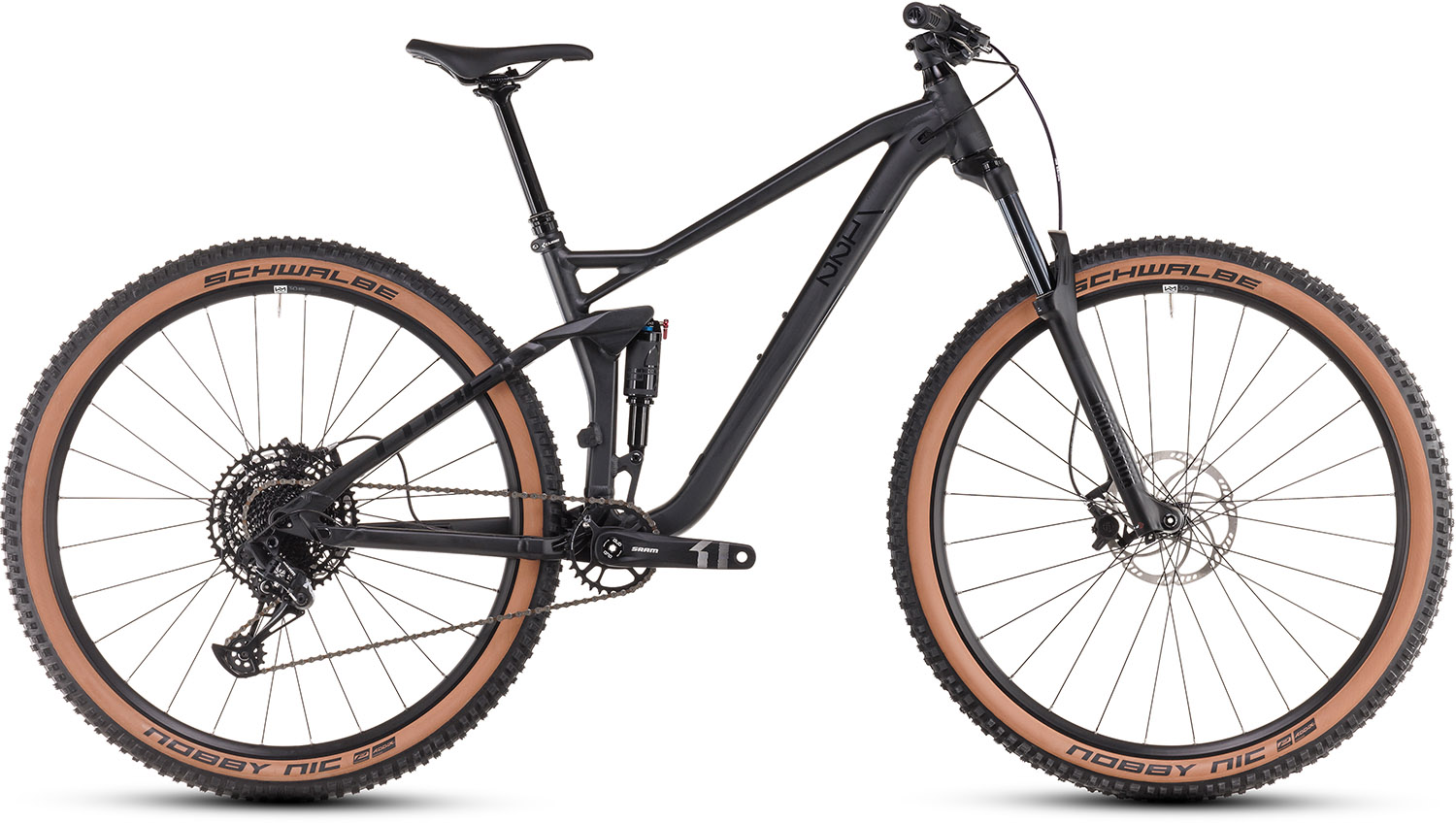 Cube Stereo One22 Pro 2026 - Metal Black N Black Mountainbike