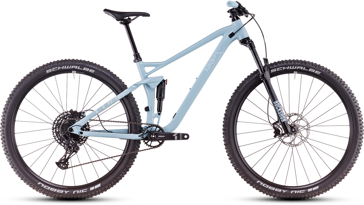 Cube Stereo One22 Pro 2026 - Skylight Blue & Hvid