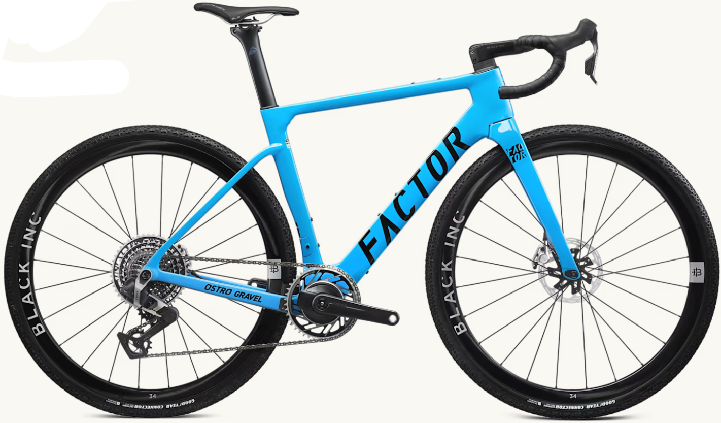 Ostro Gravel Sram Force Xplr 2025   Heritage Blue fra Factor