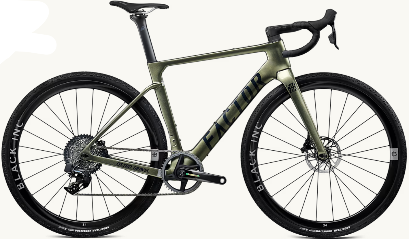 Factor Ostro Gravel Sram Force Xplr 2025 - Olive Grøn