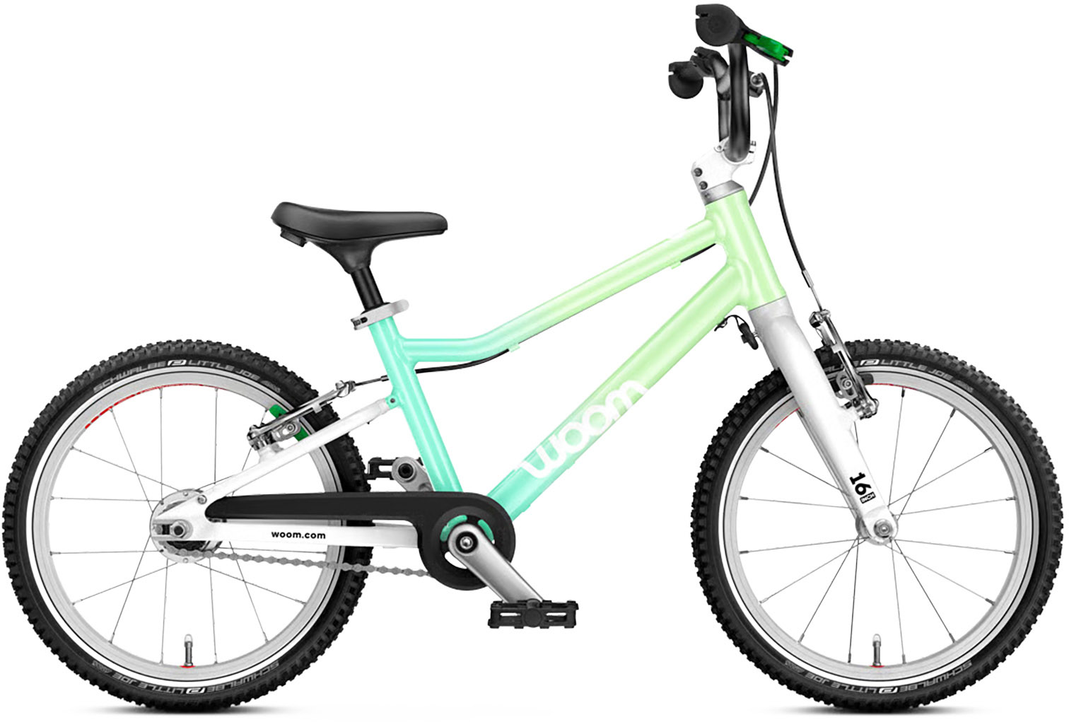 Woom Go 3 Automagic Børnecykel - Spearmint Crush