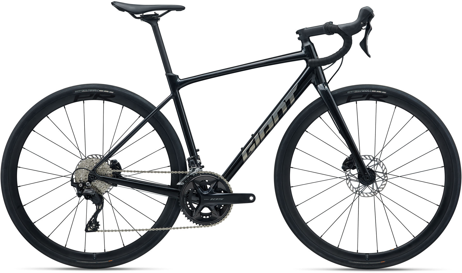 Giant Contend AR 1 2026 Abyss Black - Perfekt til landevejseventyr