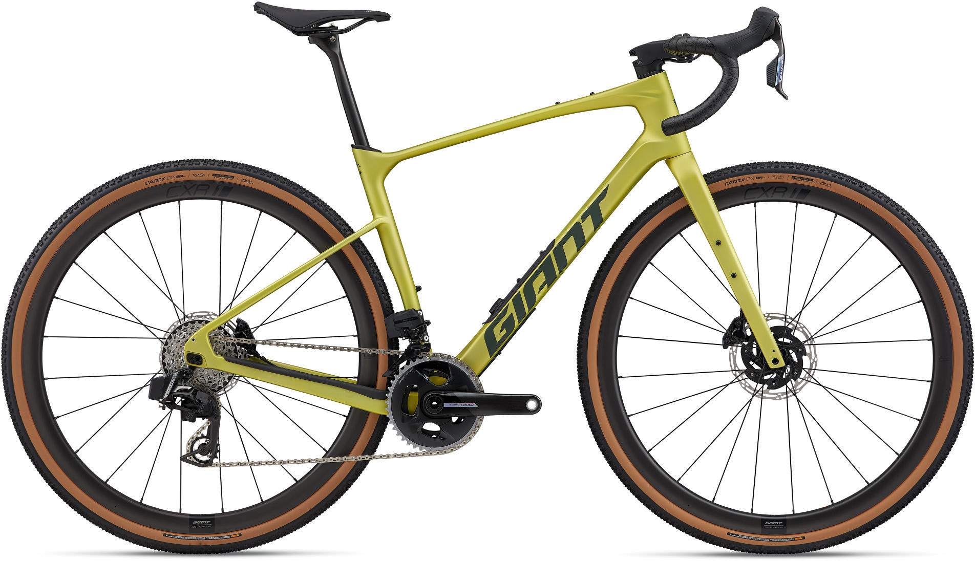 Giant Revolt Advanced Pro 0 2026 - Cyber Lime Gravelcykel