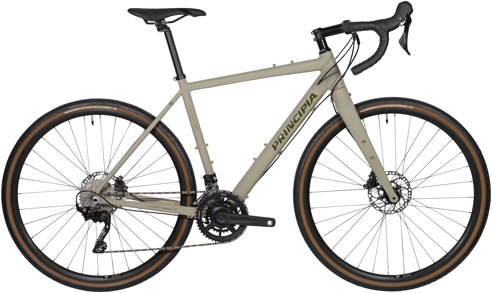 Principia Gravel 30 20g Shimano Grx400 - Blank Sand Cykel