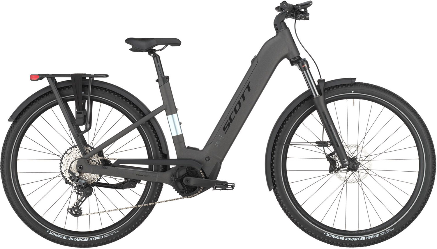 Scott Axis Eride 20 Wave 2026 - Elcykel i Midnight Grey