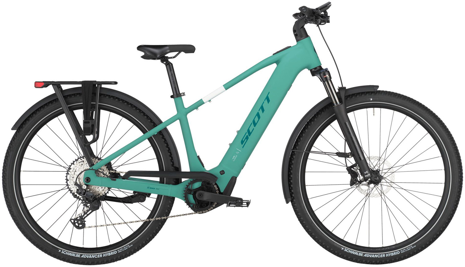 Scott Axis Eride 20 2026 - Elcykel i Aventurine Green