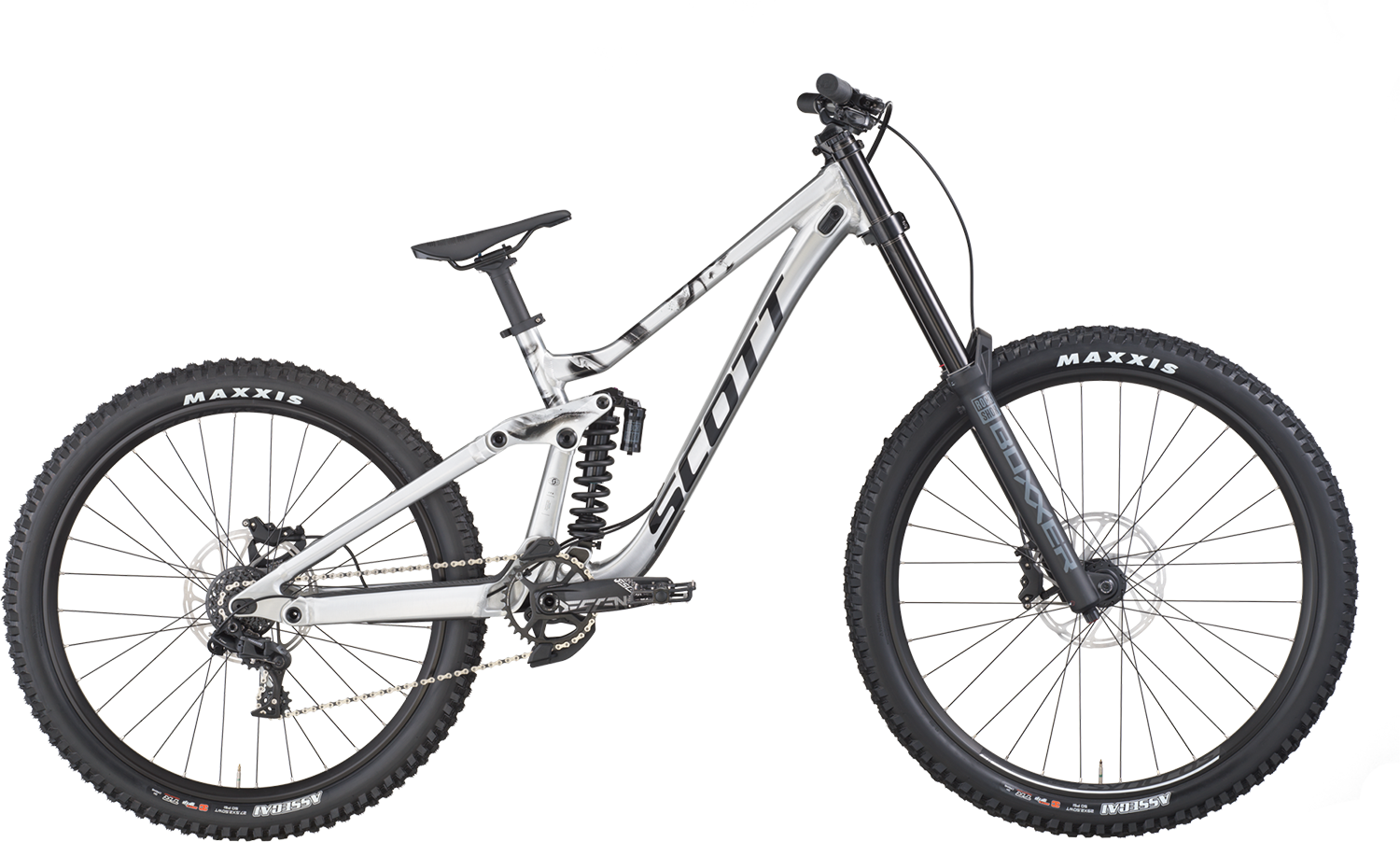 Scott Gambler 20 2026 - Alloy Silver Downhill Cykel