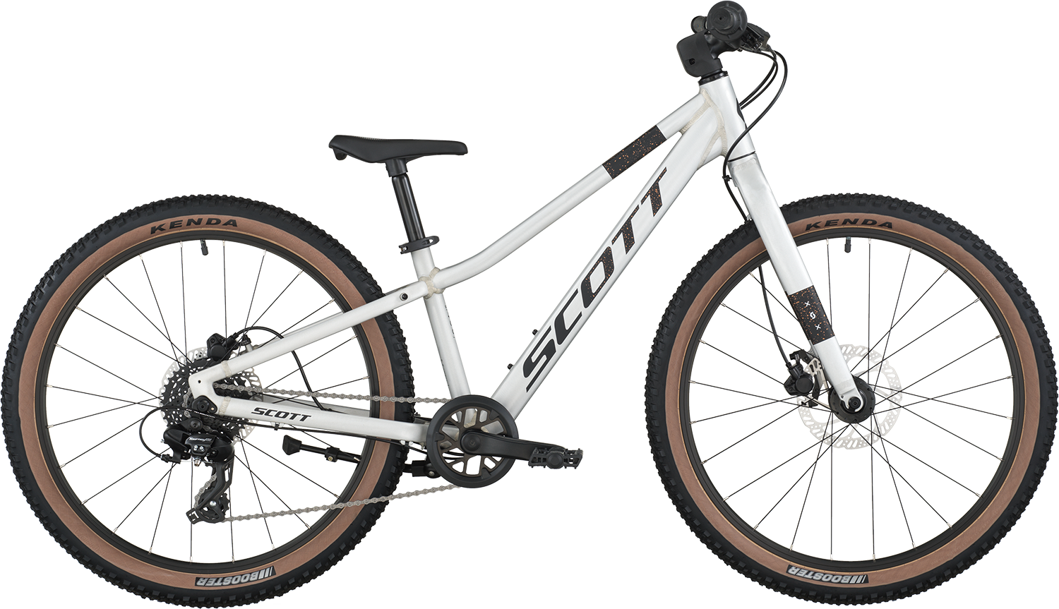 Scott Scale 400 2026 Børnecykel i Alloy Sølv - Fantastisk Tilbud!
