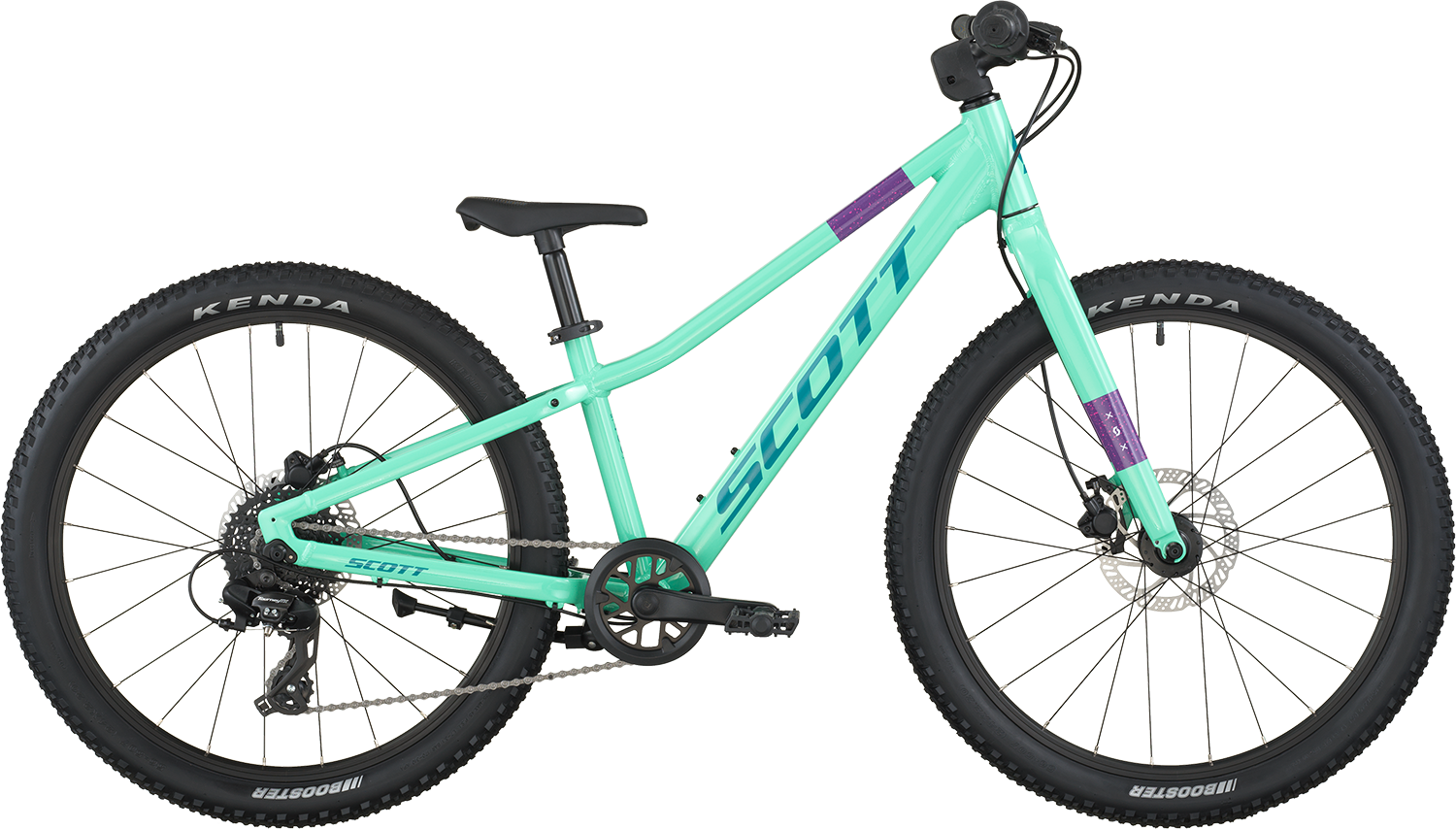 Scott Scale 400 2026 - Børnecykel i Forårsgrøn