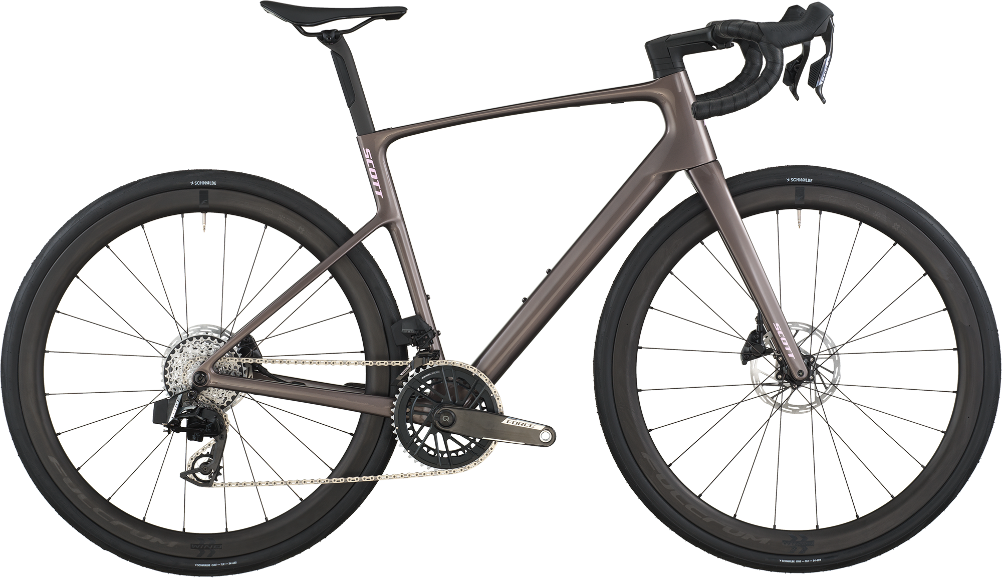 Scott Addict 10 2026 Plum Grey - Racercykel Tilbud!