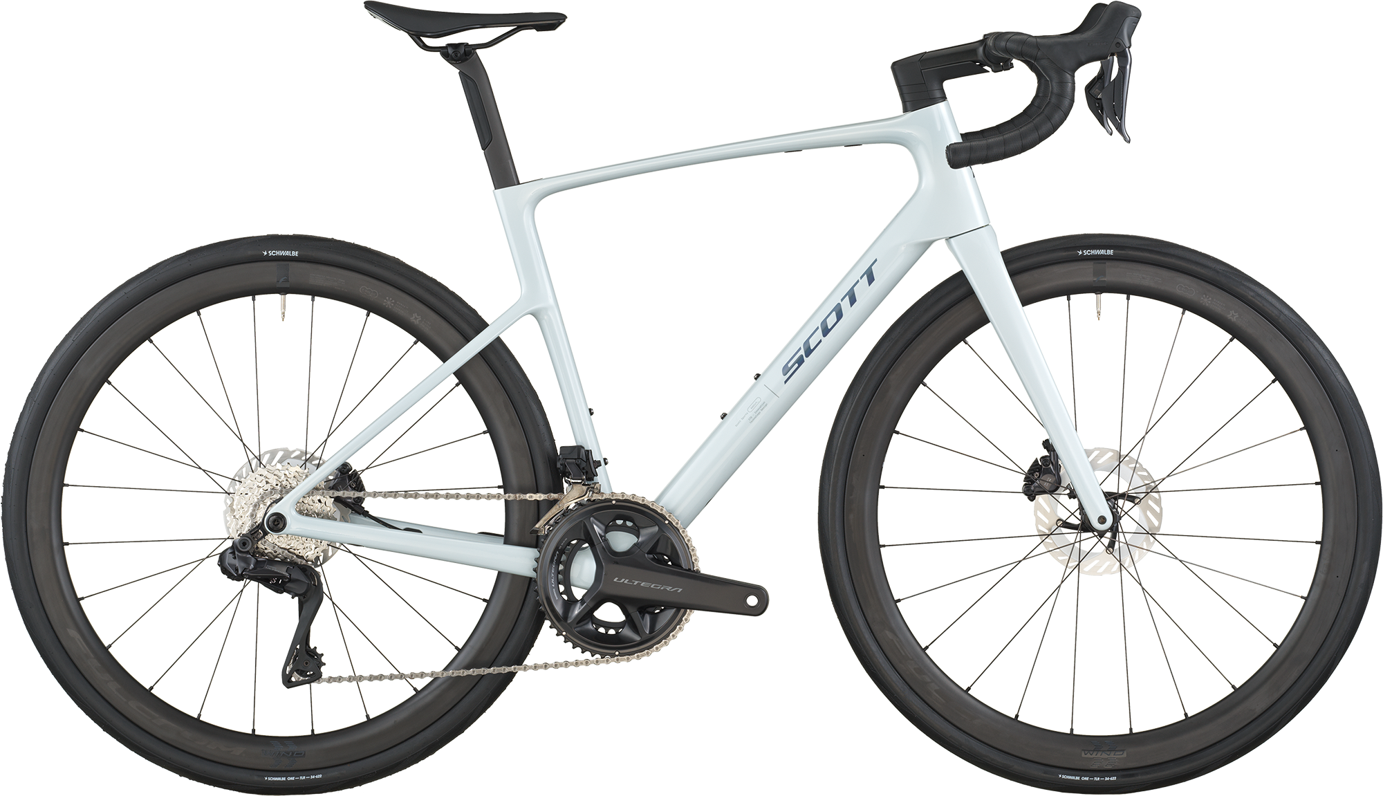 Scott Addict 20 2026 Cumulus White - Racercykel Tilbud!