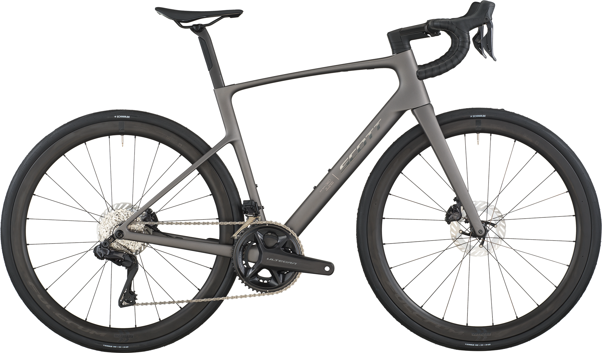 Scott Addict 20 2026 Tungsten Grey - Racecykel Tilbud!