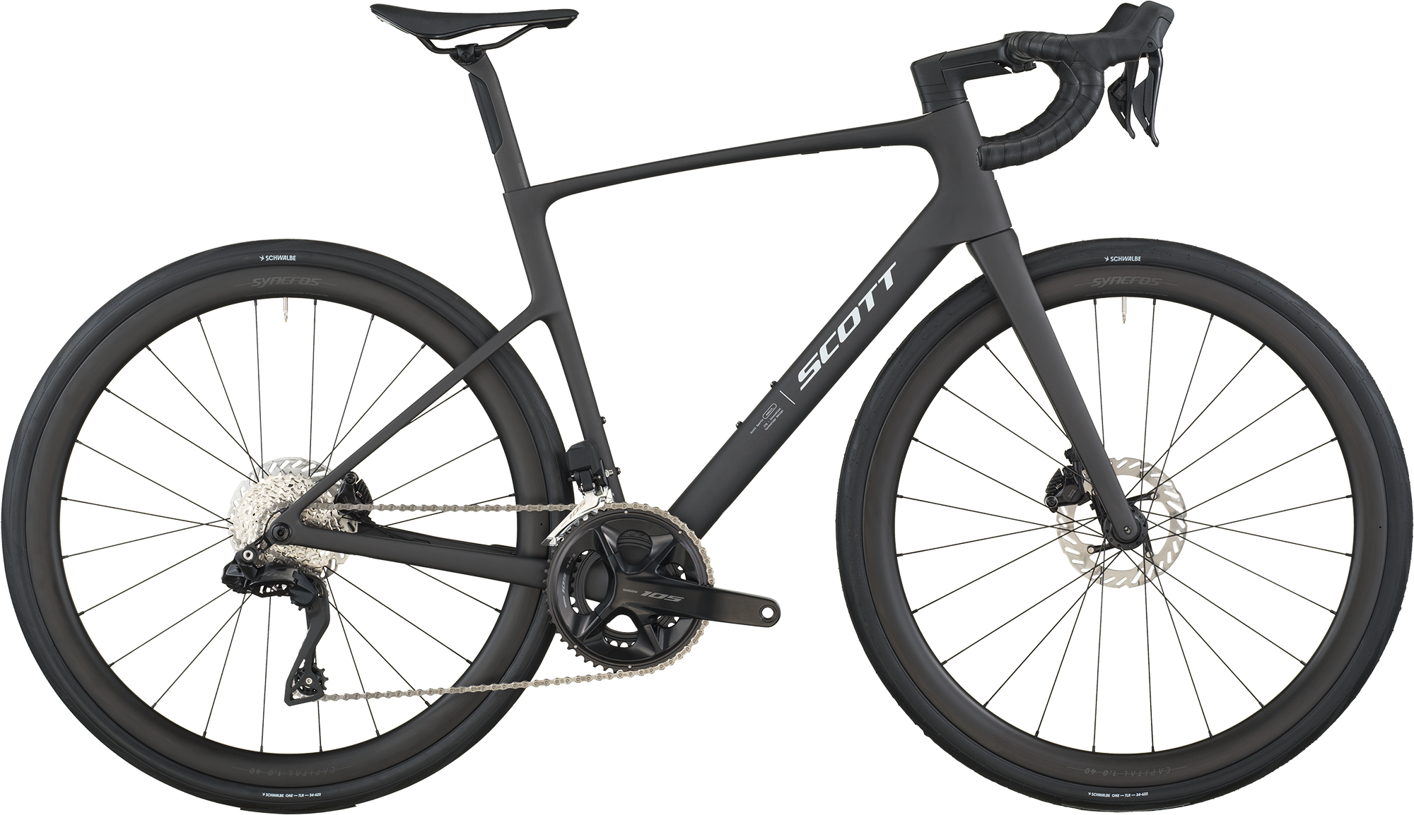 Scott Addict 30 2026 Carbon Black - Højtydende Racercykel