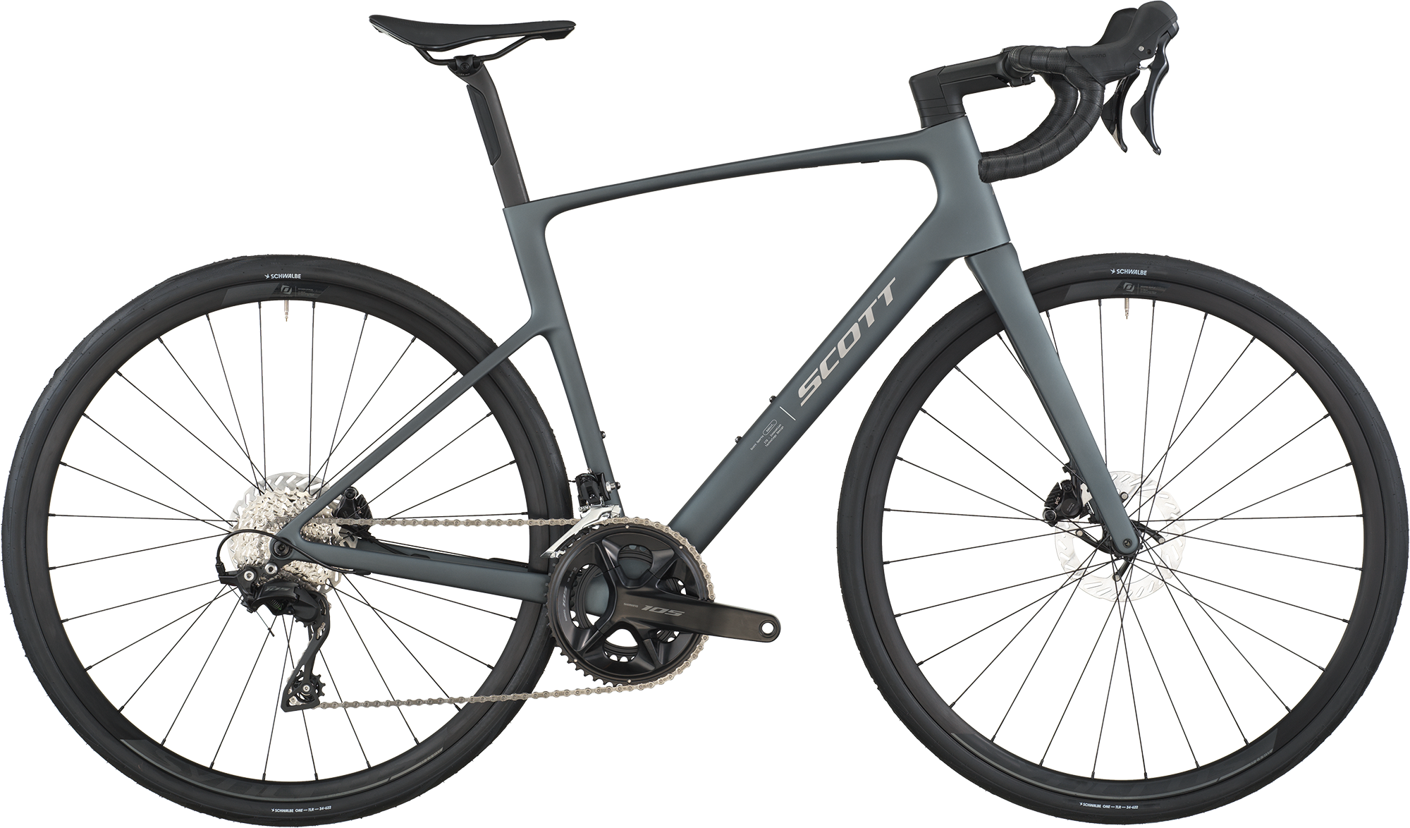 Addict 50 2026   Carbon Grey fra Scott