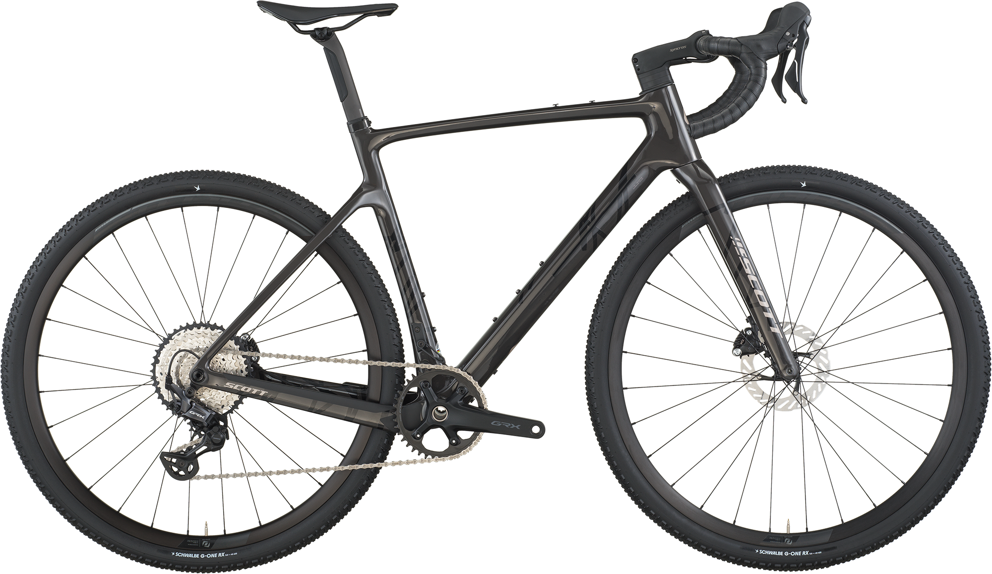 Scott Addict Gravel 30 2026 - Carbon Black Cykeltilbud!
