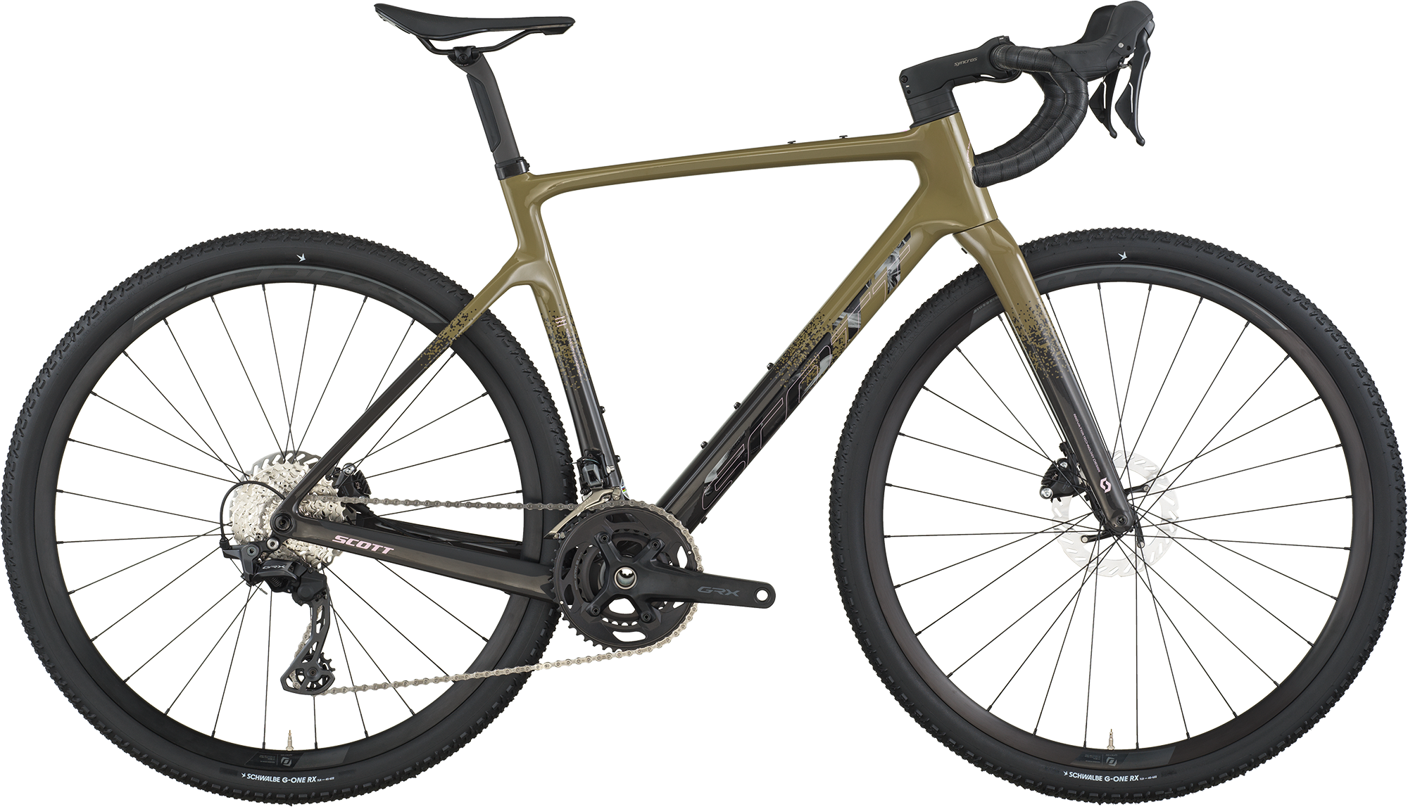 Scott Addict Gravel 40 2026 - Kaki Grøn til eventyr
