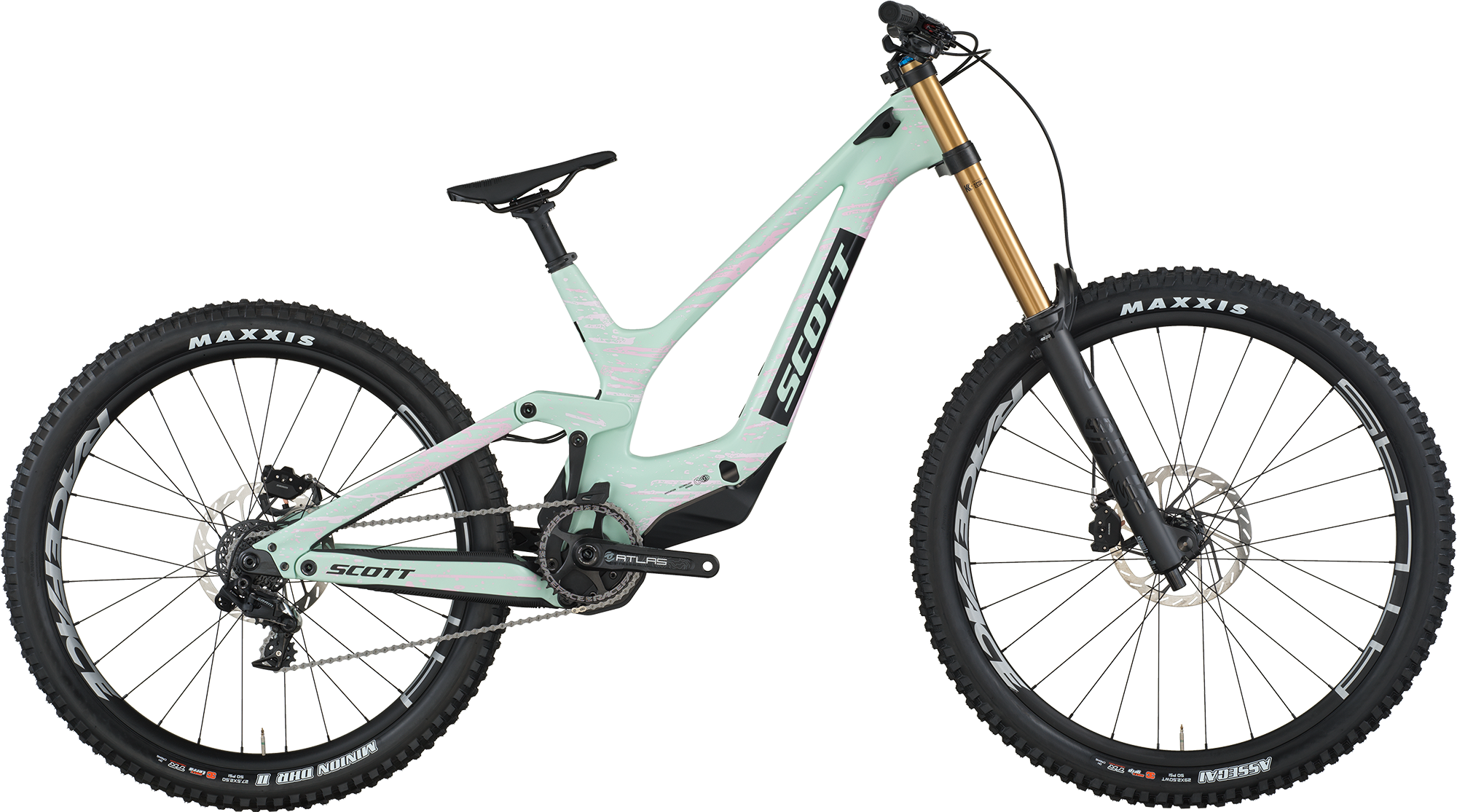 Scott Gambler RC 2026 Mistyade Green - Downhill Cykel