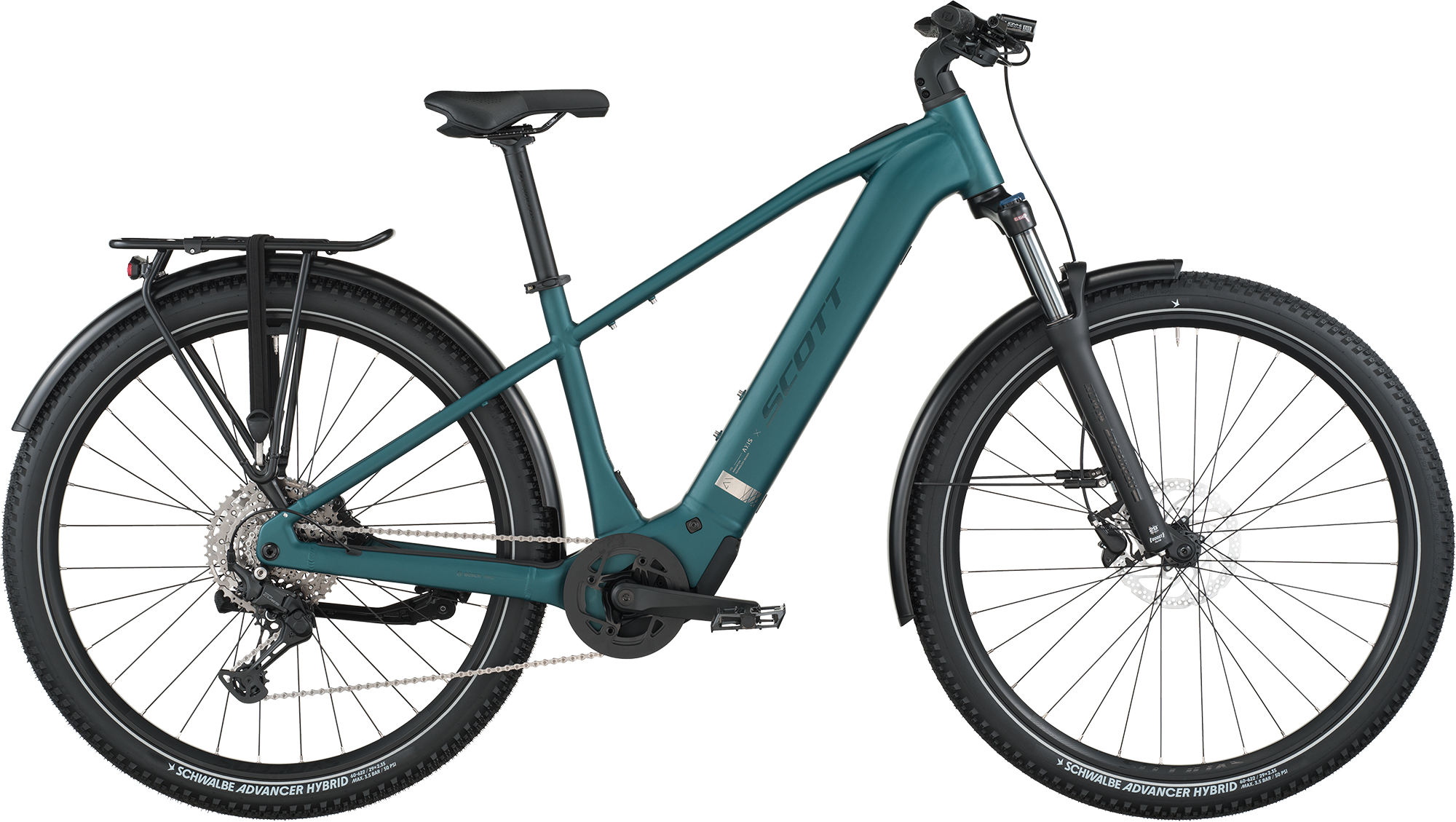 Scott Axis Eride 30 2026 Elcykel - Cypress Green