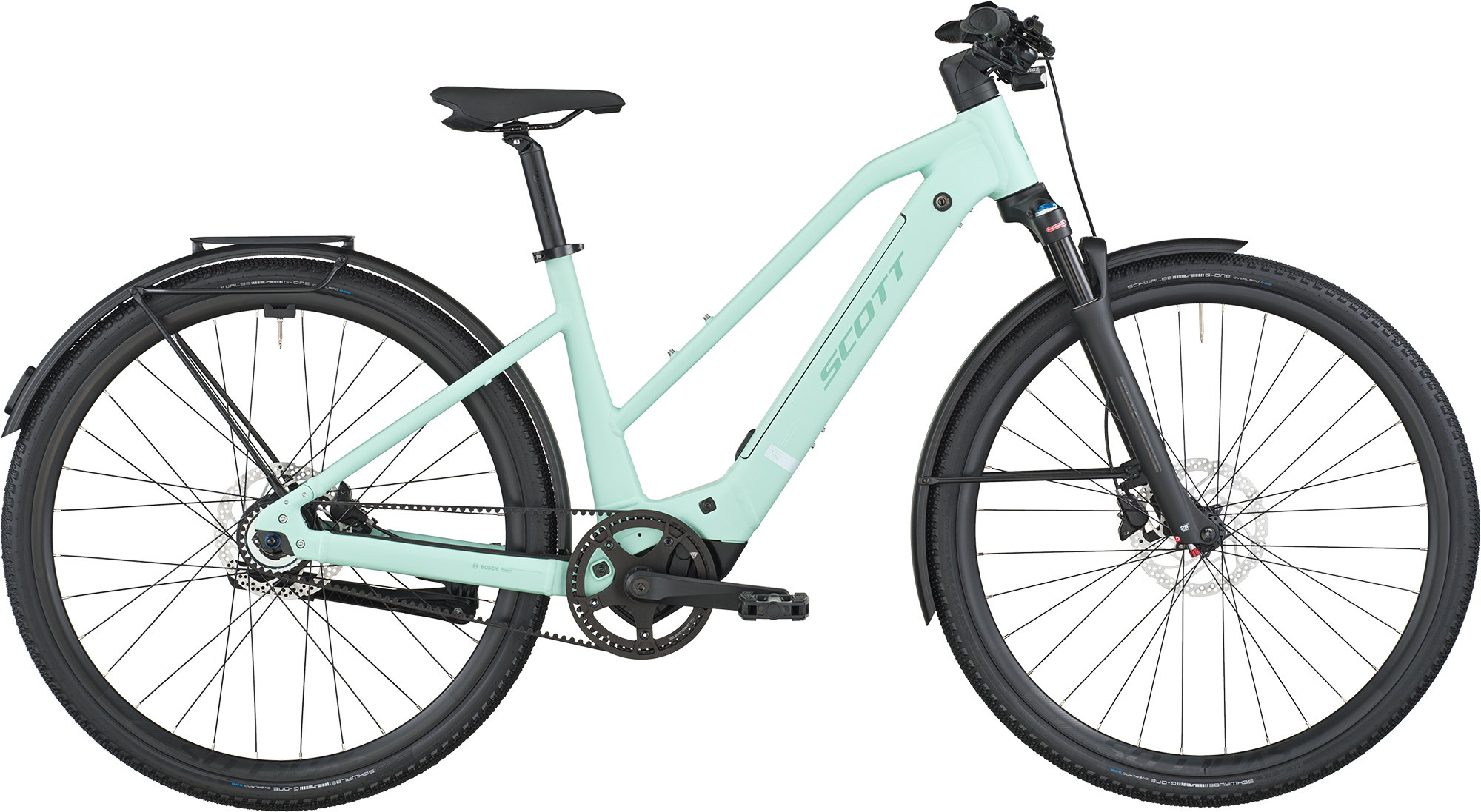 Scott Passage Eride 10 Elcykel - Mintgrøn 2026