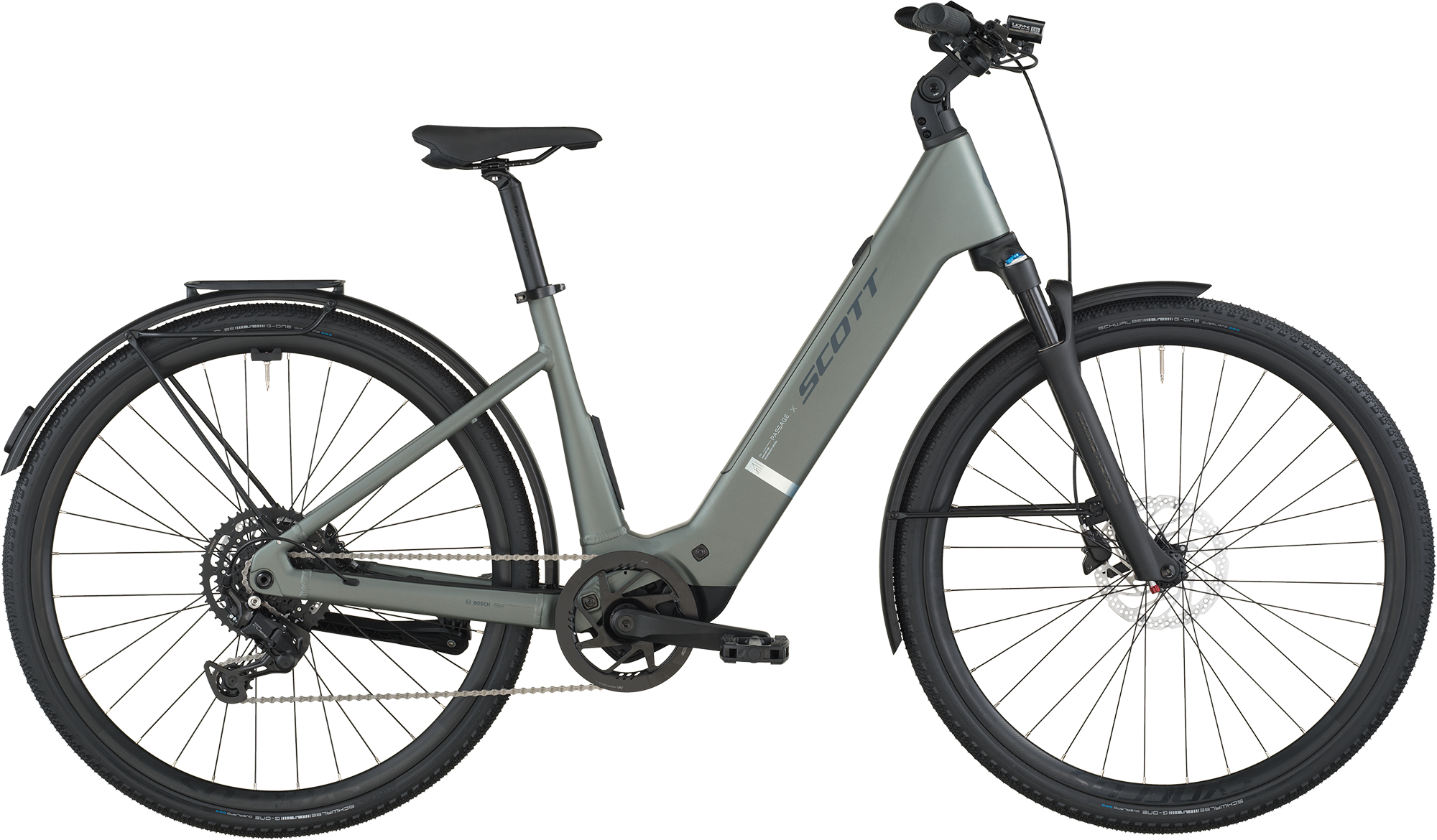 Scott Passage Eride 20 Wave 2026 - Elcykel i Highland Green