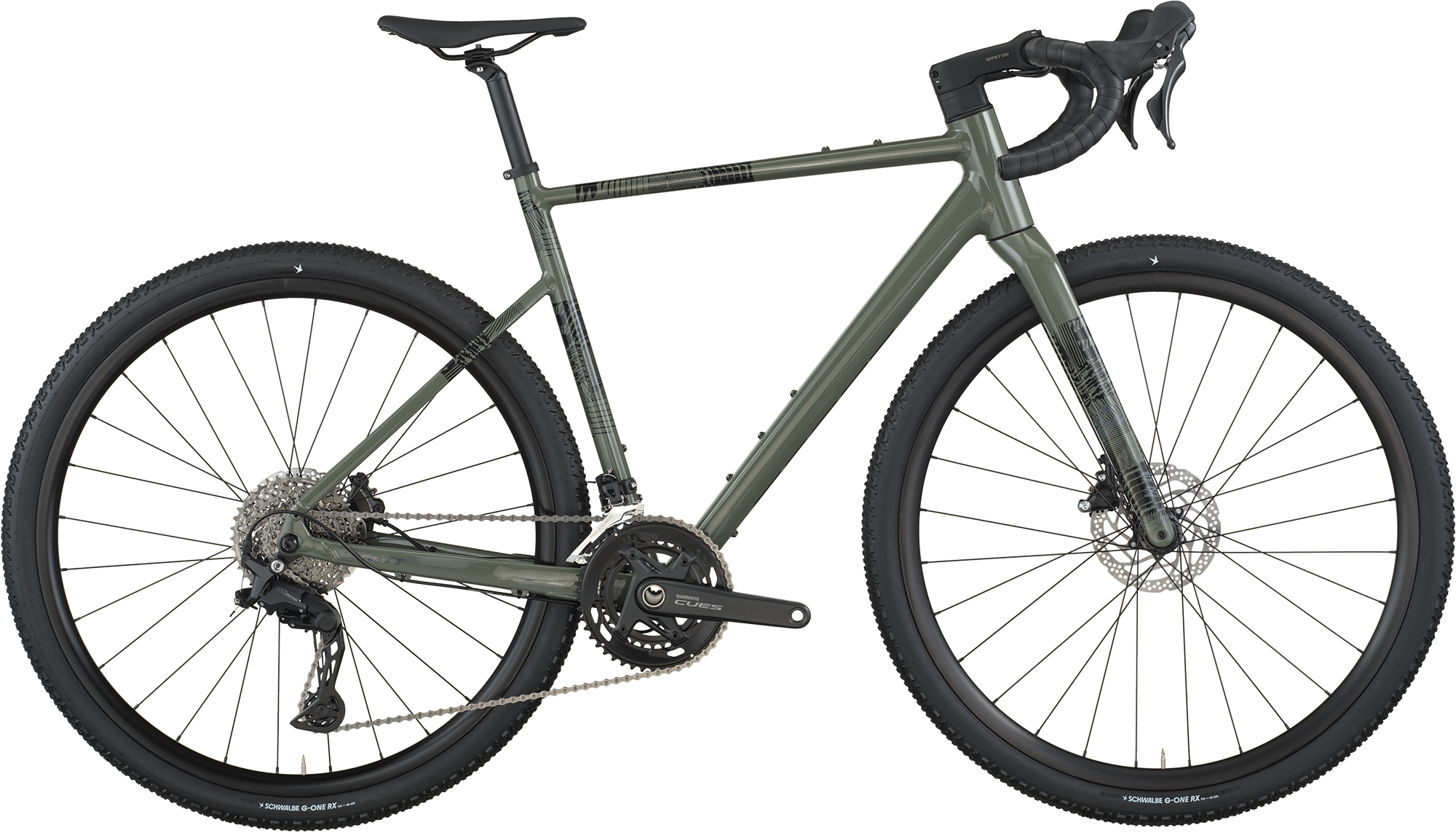 Scott Speedster Gravel 20 2026 - Wenge Green Cykeltilbud