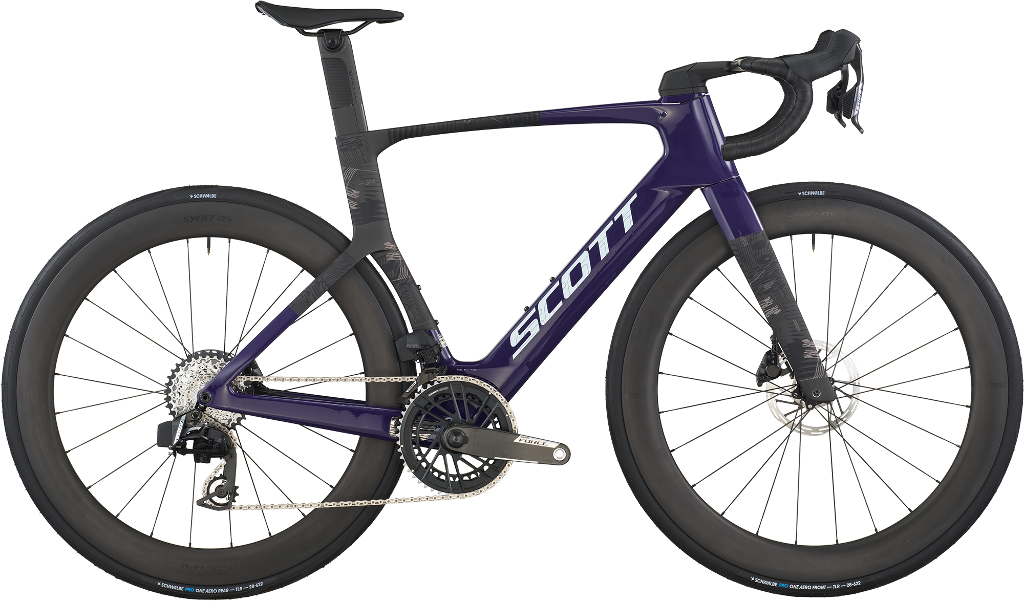 Scott Foil RC Team 2026 Grape Purple - Hurtigste racercykel!
