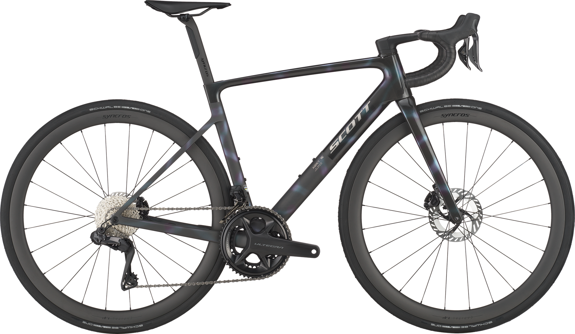 Scott Addict RC 10 2026 - Sunbeam Black Racercykel