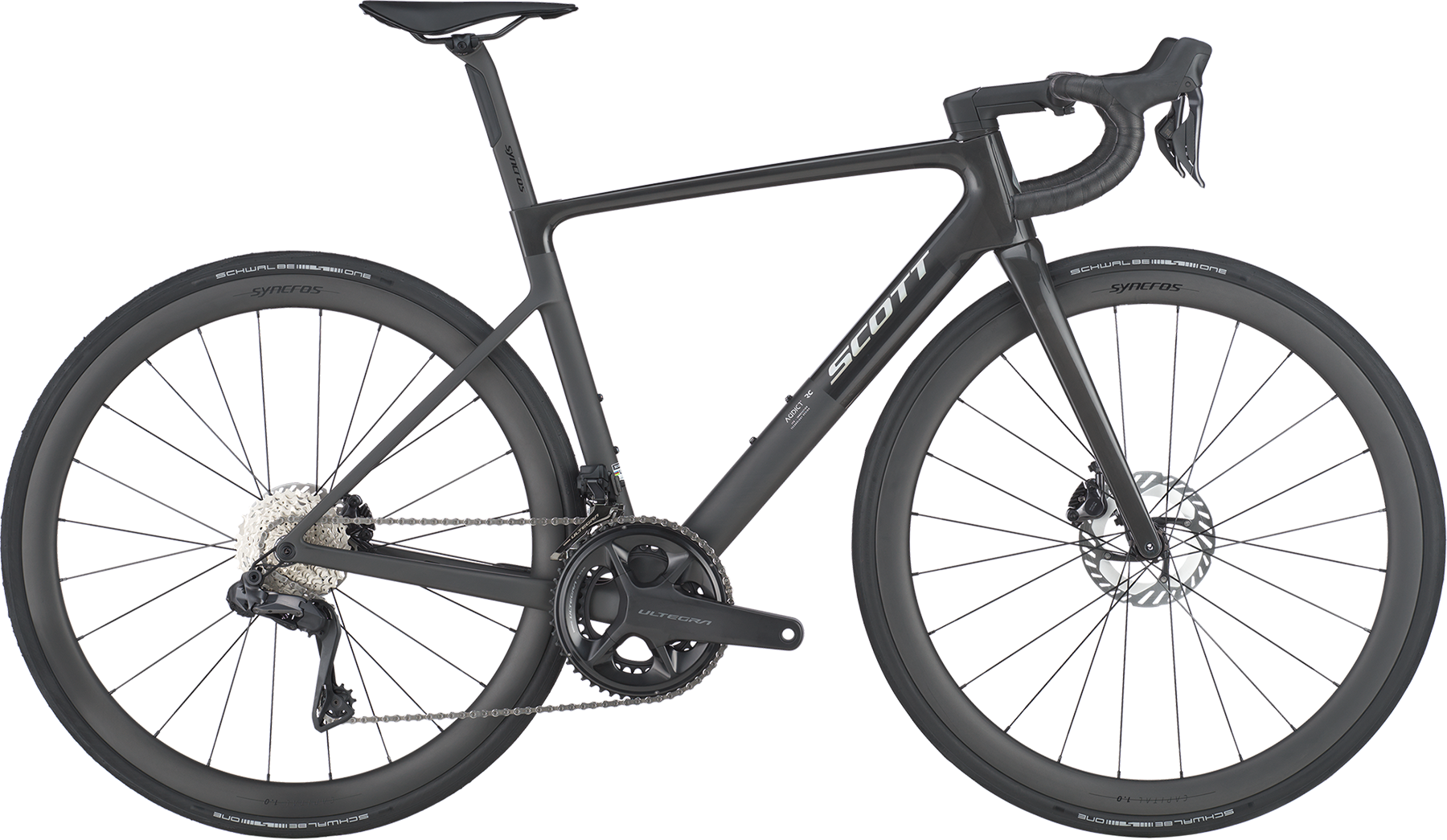 Scott Addict RC 20 2026 Carbon Black - Let Racercykel