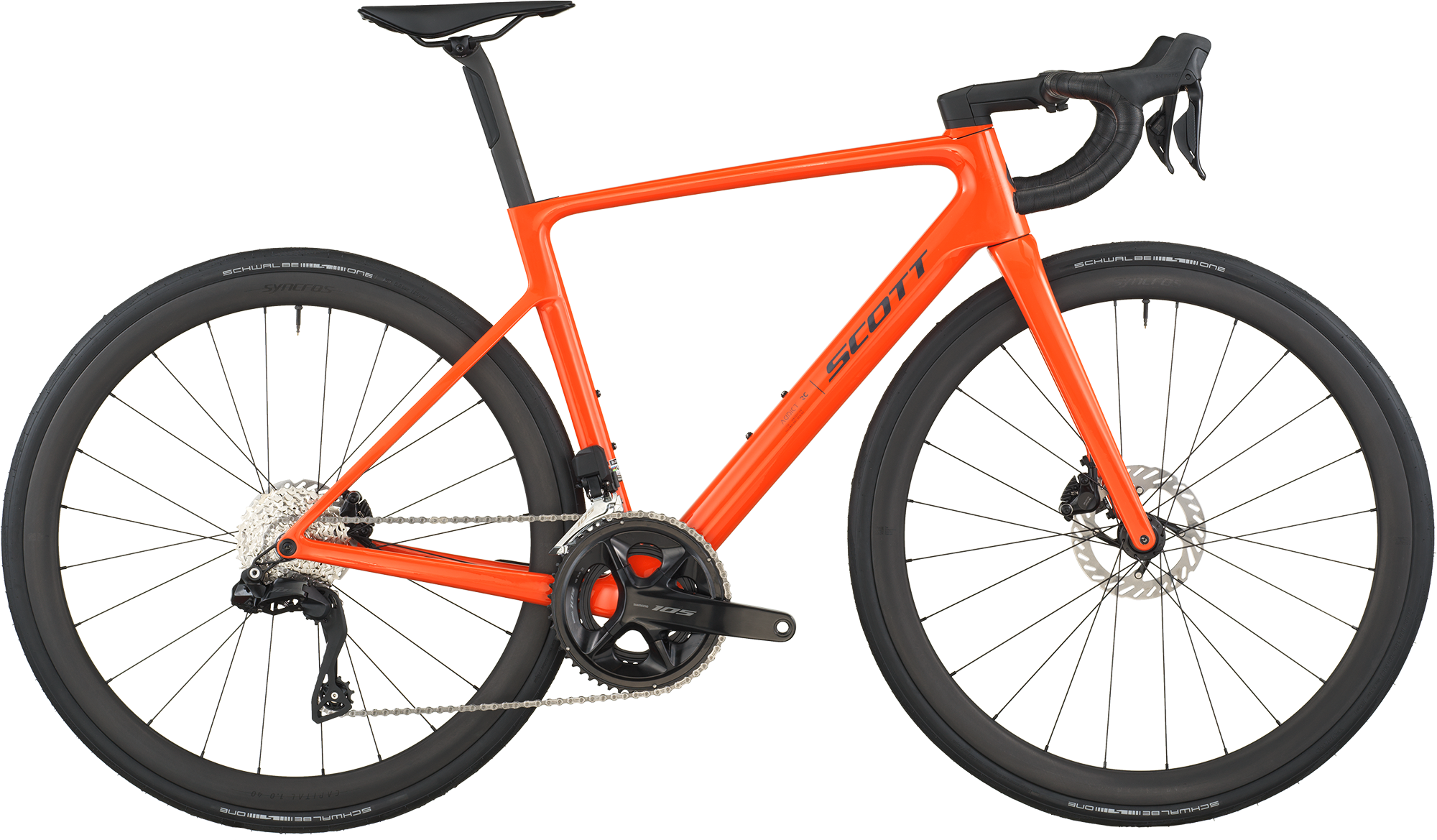 Scott Addict RC 30 2026 - Flame Orange Racercykel
