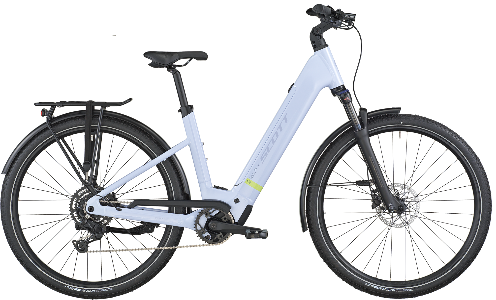 Scott Sub Sport Eride 30 Wave 2026 - Urban Elcykel Icy Blue