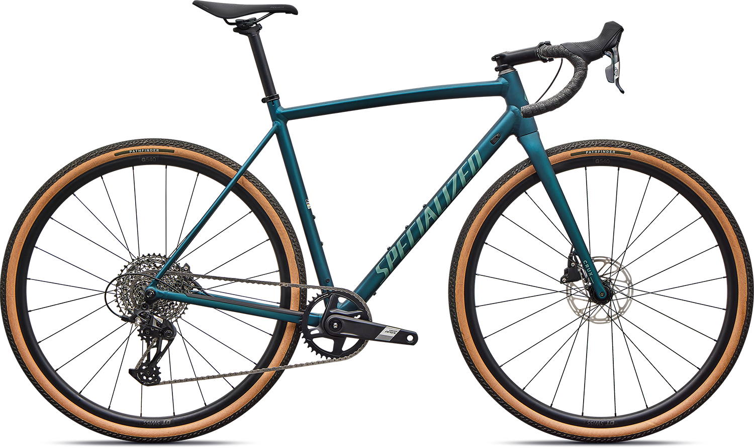 Specialized Crux Dsw Comp 2026 - Emerald Metallic Gravelcykel