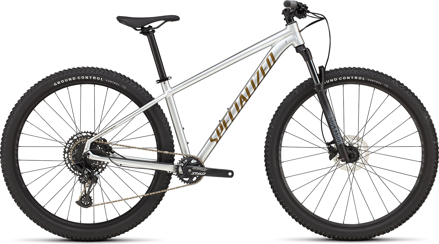 Rockhopper Expert 2026   Gloss Silver Dust fra Specialized