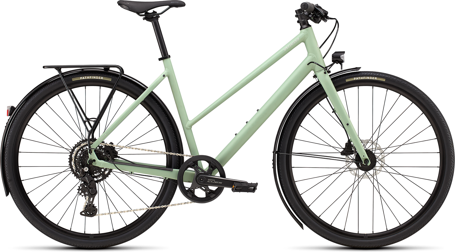 Sirrus X 2.0 Step Through 2026   Satin Pistachio fra Specialized