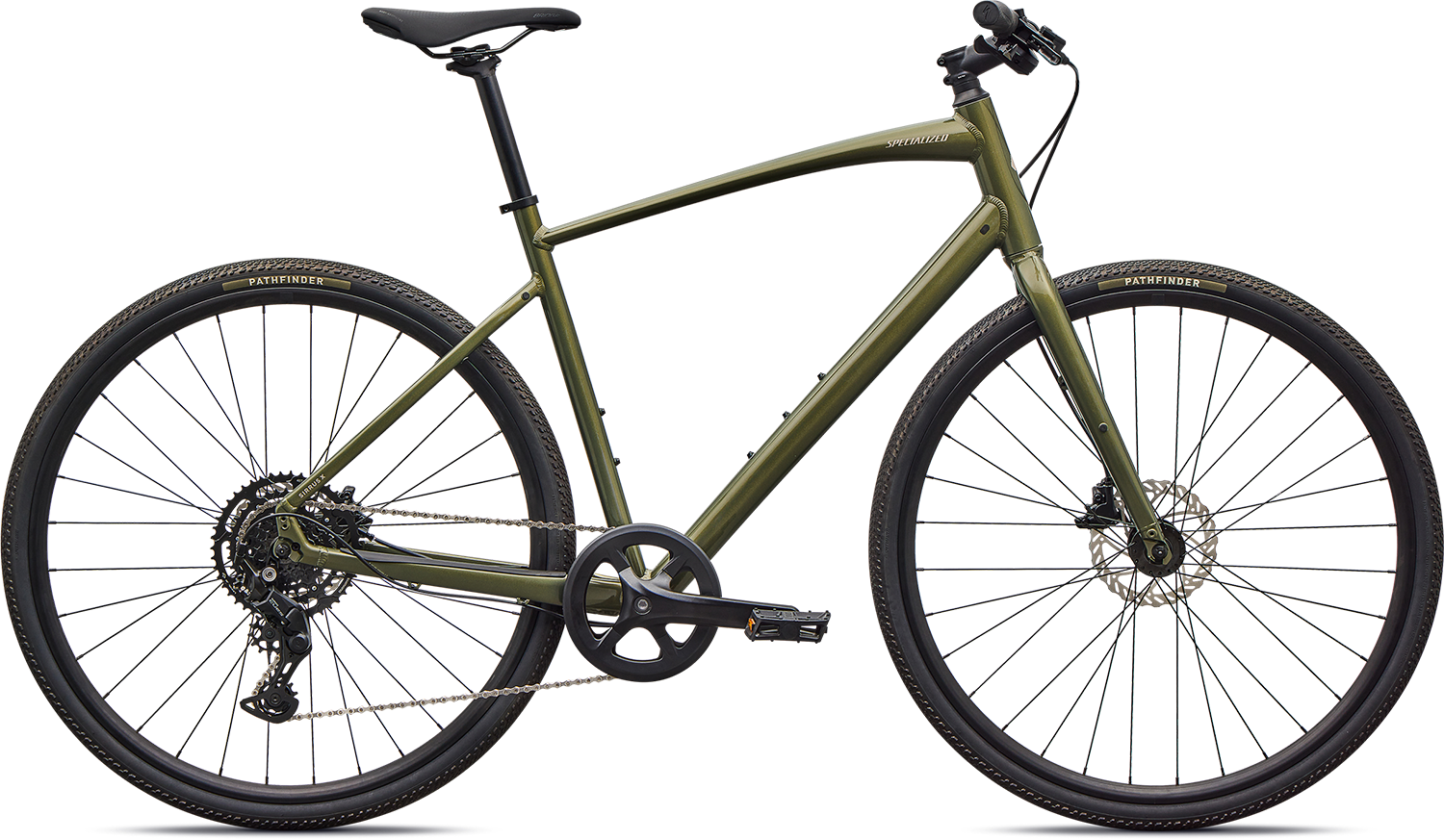 Sirrus X 2.0 2026   Gloss Laruel Green Metallic fra Specialized