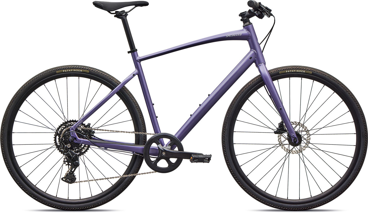Specialized Sirrus X 2.0 2026 - Satin Mauve Metallic Cykel