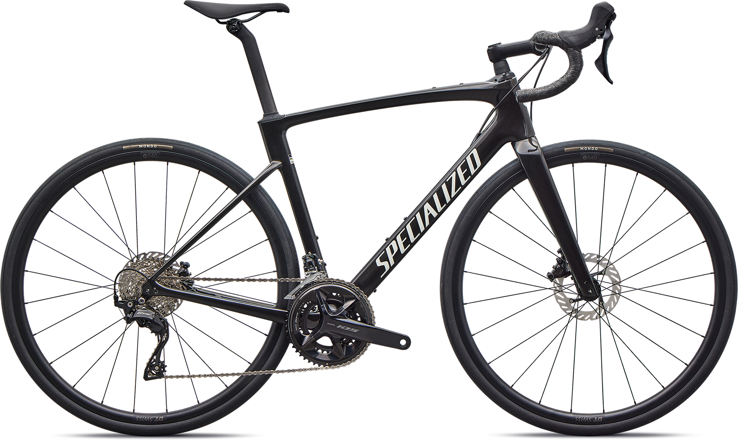 Roubaix Sl8 Sport 2026   Gloss Obsidian Metallic fra Specialized