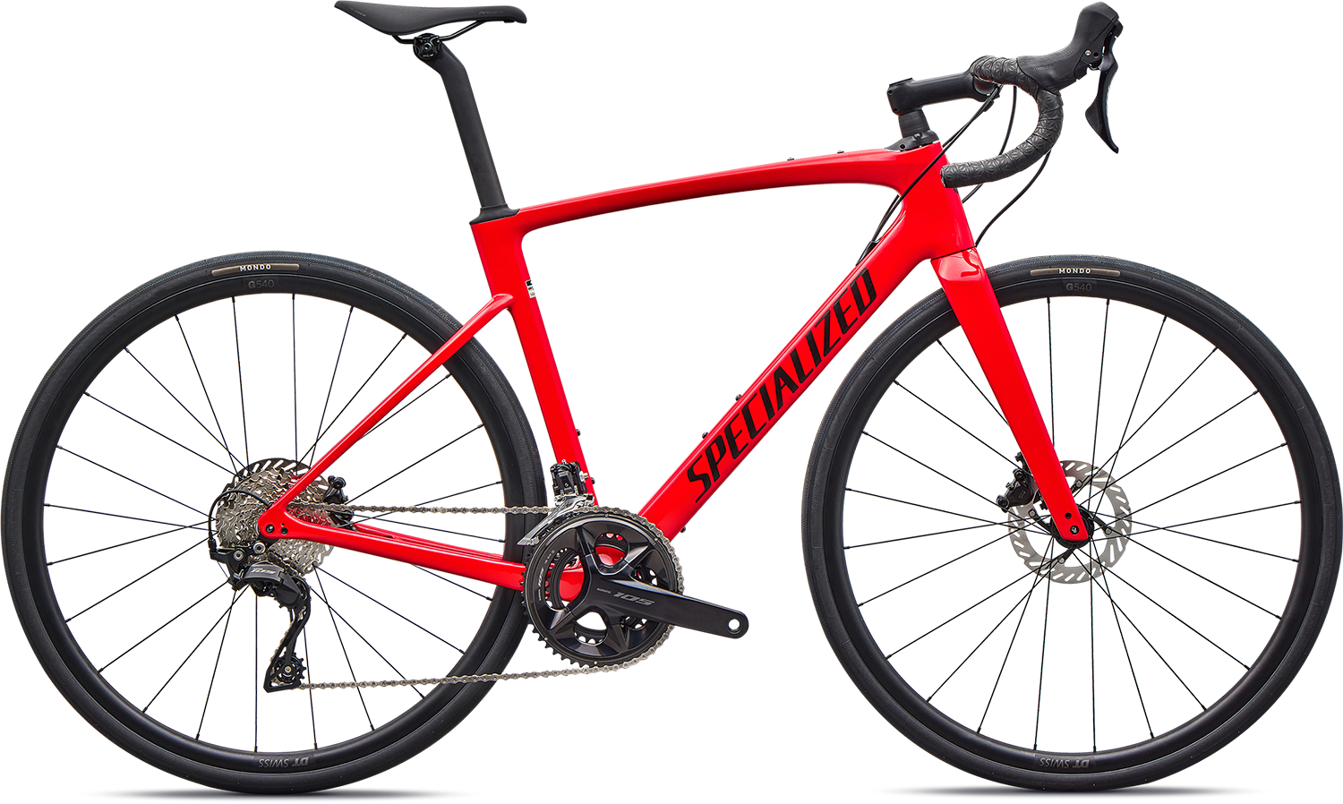 Roubaix Sl8 Sport 2026   Gloss Vivid Red fra Specialized
