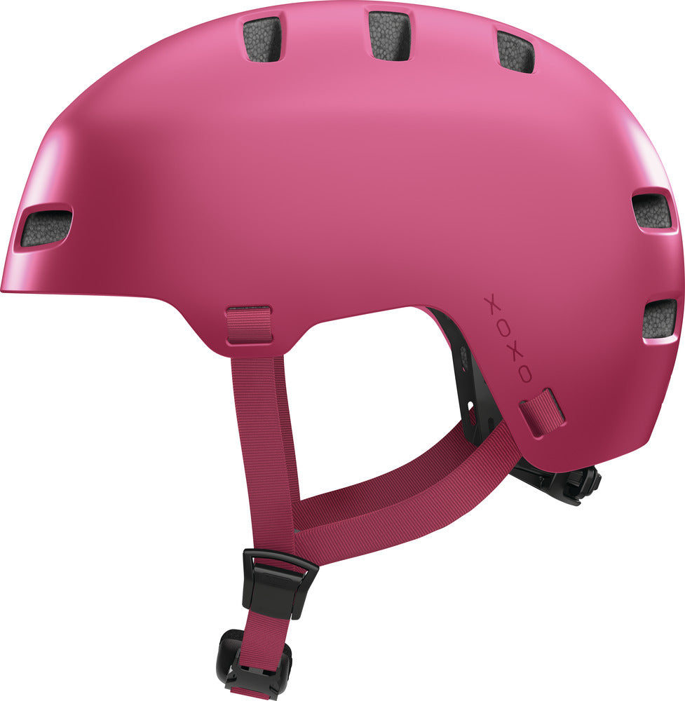 Abus Urban Xoxo Mono Rød Cykelhjelm - Moderne Design