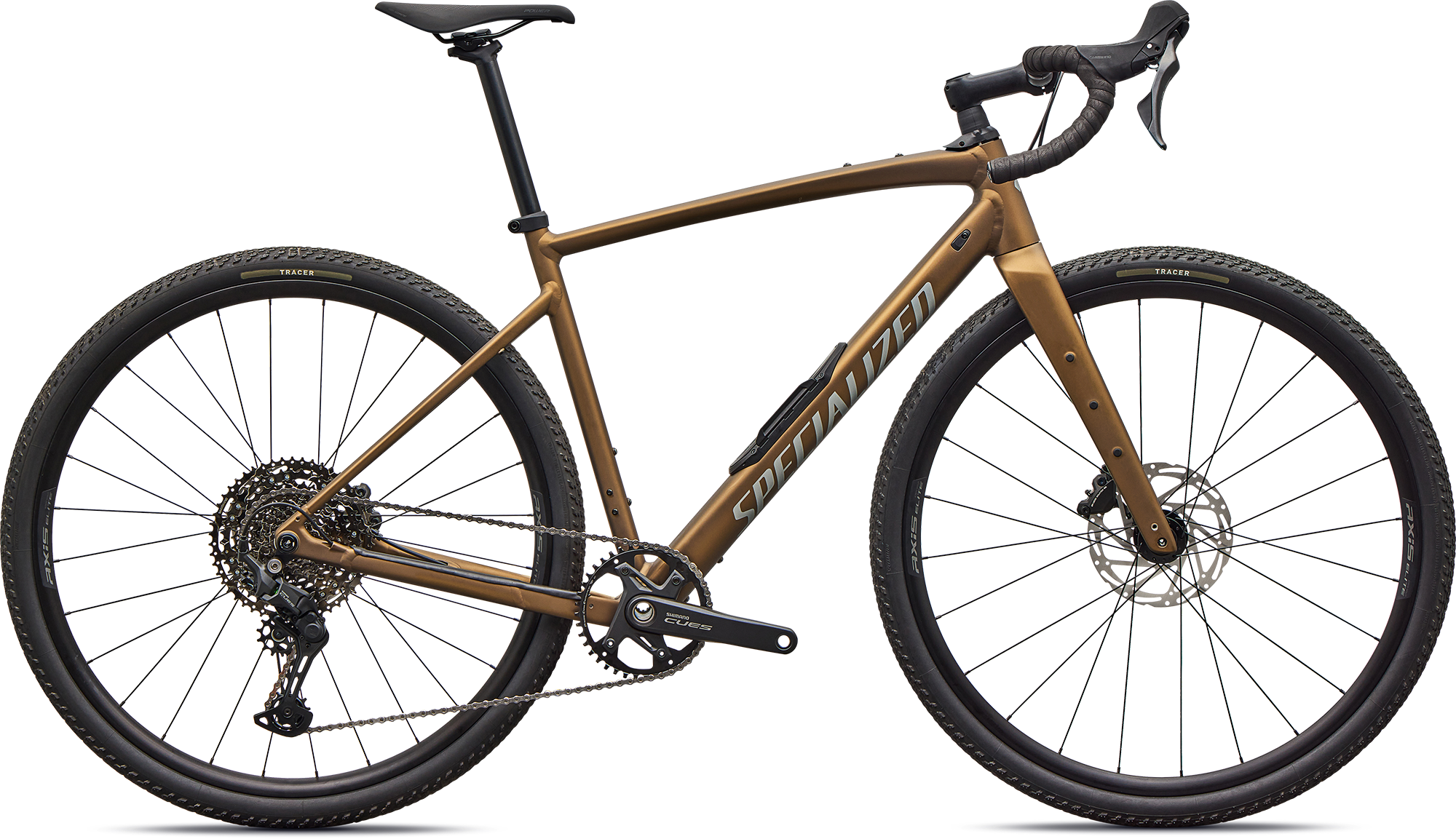 Specialized Diverge 4 Sport Alloy 2026 - Gruscykel i Guld/Sølv