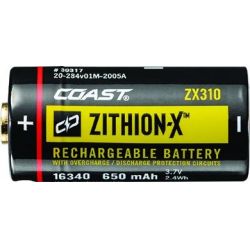 Coast Zithion X Zx310 Genopladeligt Batteri til XP6R, XPH25R