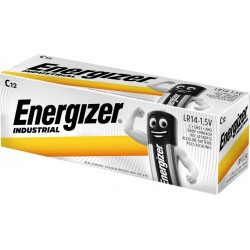 Energizer Industrial C Batteri 12 Pak - Godt Tilbud!