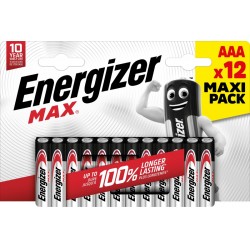 Energizer Max AAA 12 Pak Batterier - Fantastisk Tilbud!