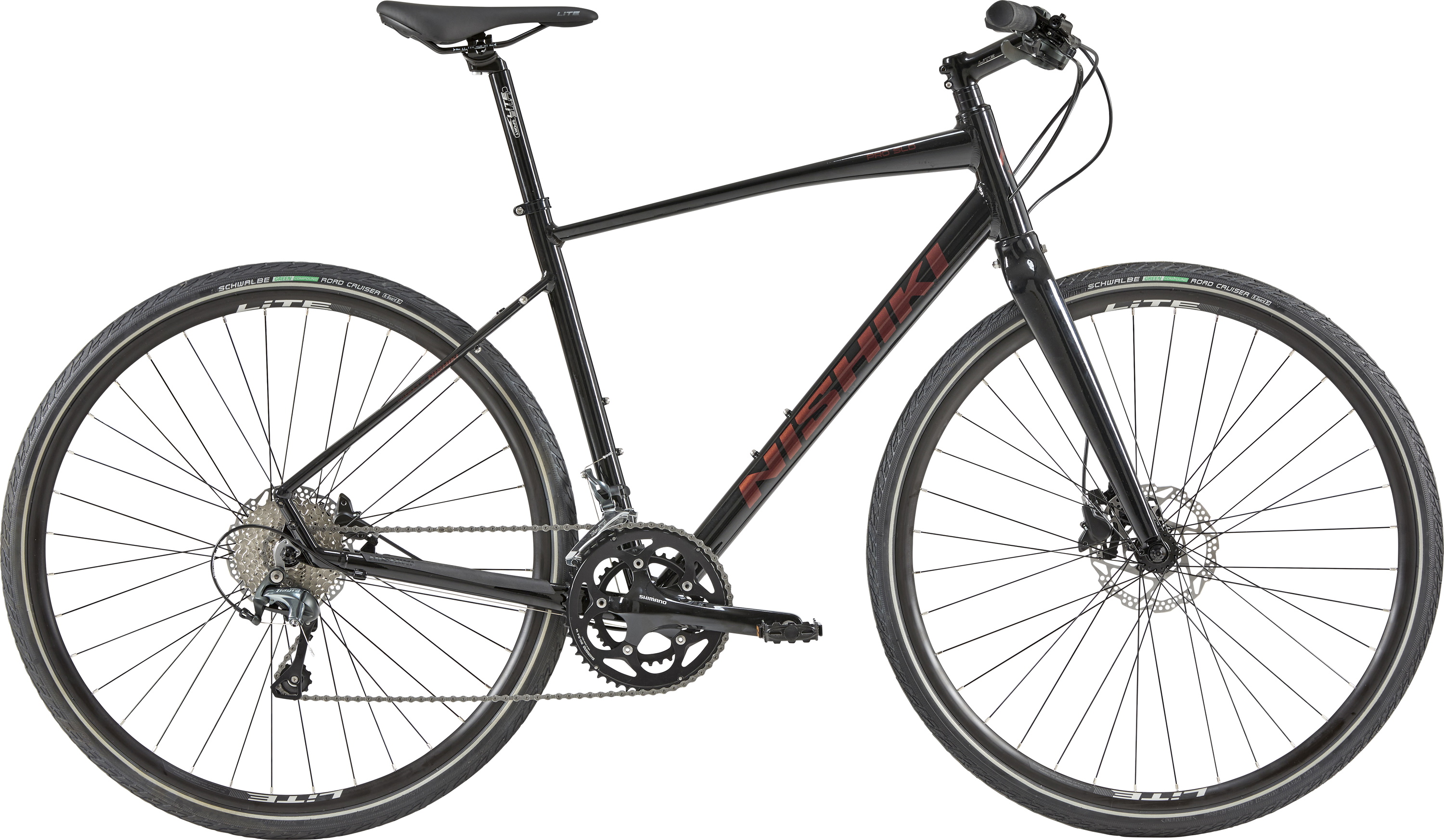 Nishiki Pro SLD Herre Hybridcykel 20g 2026 - Sort