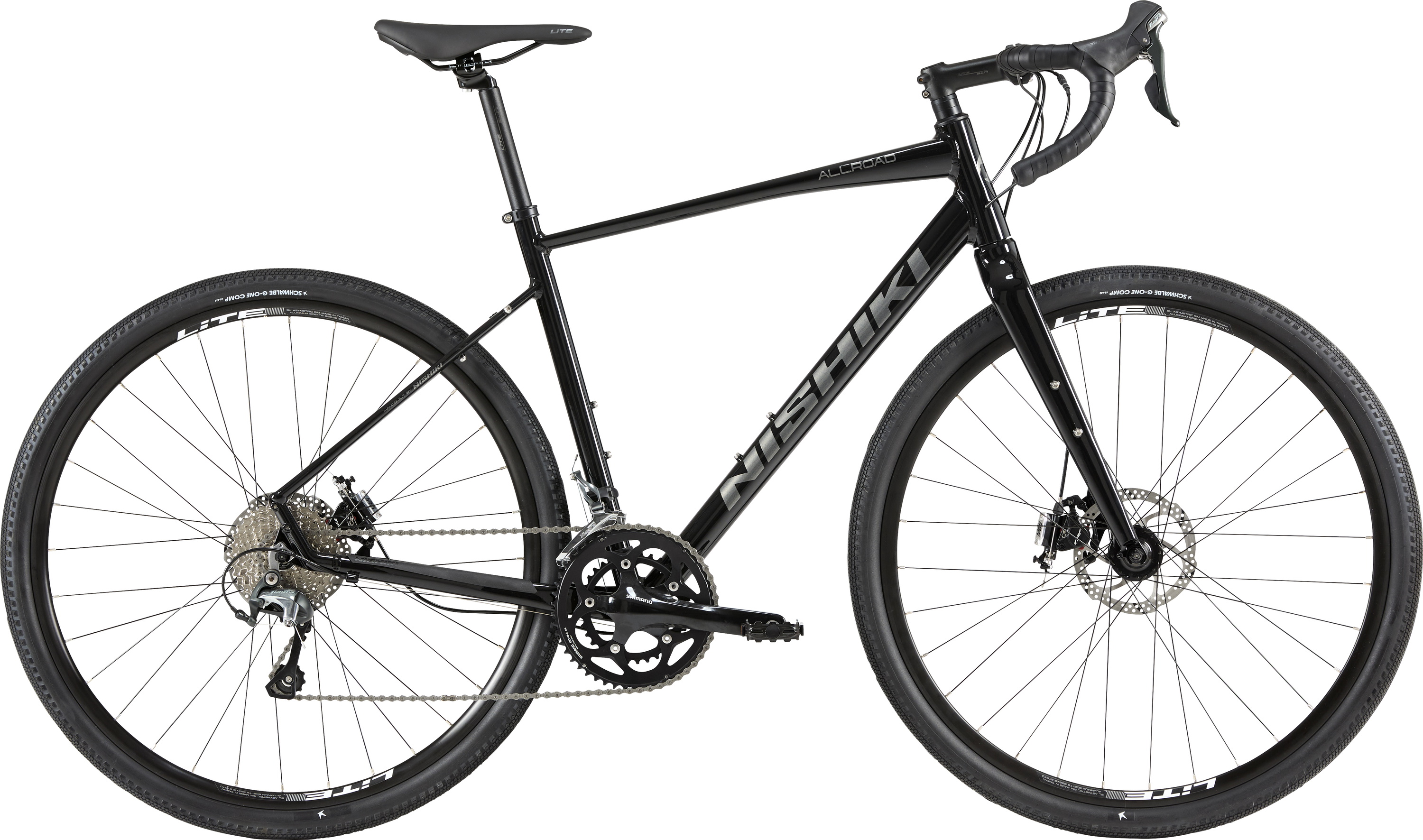 Nishiki All Road Herre Gravelcykel 20g 2026 - Sort Rabatt!