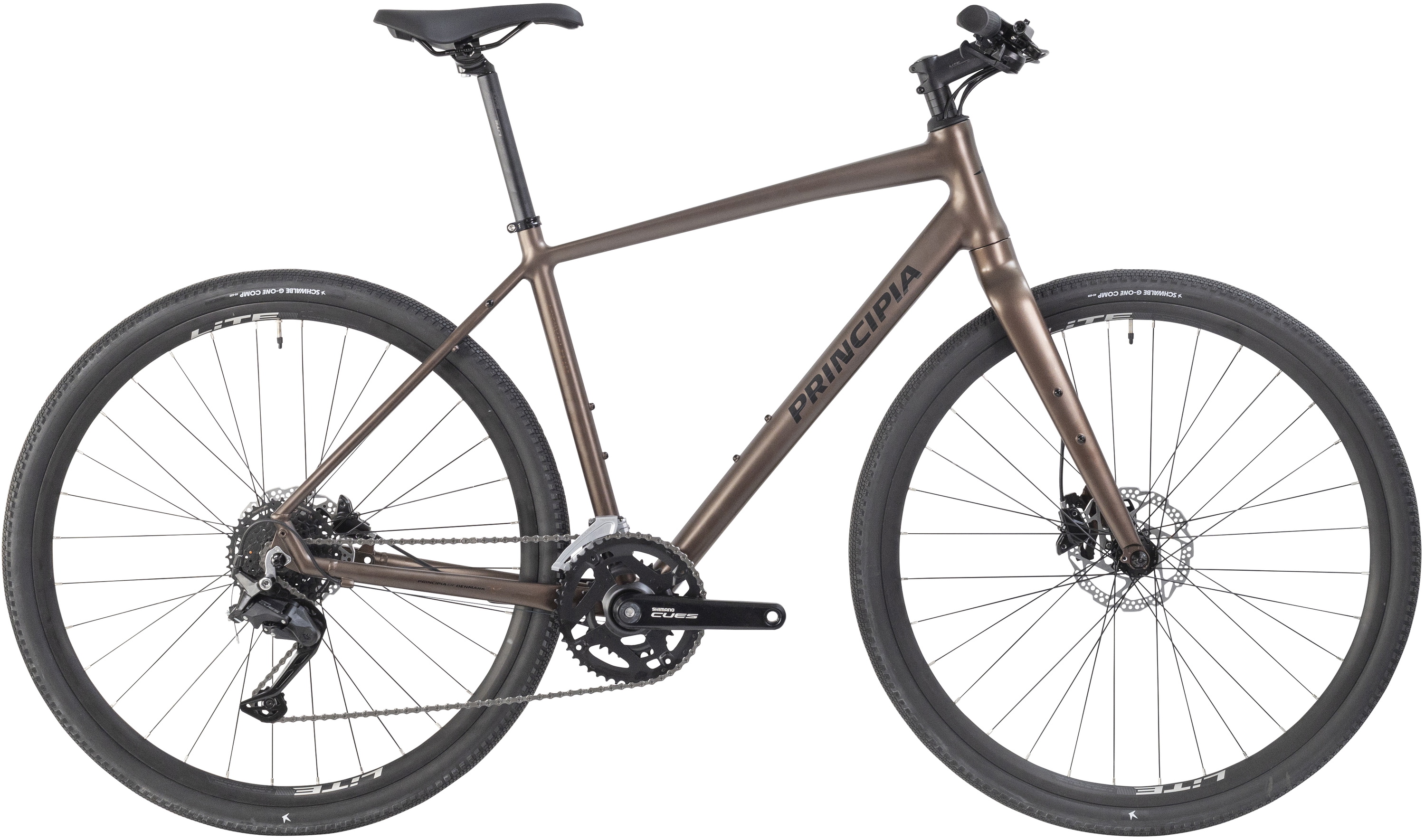 Principia Gravel H10 Herre 2026 - Mat Mørk Kobber Cykel